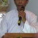 Anh Lớn, đại diện Hội Thánh Cao Đài Tam Quan, phát biểu cảm tưởng